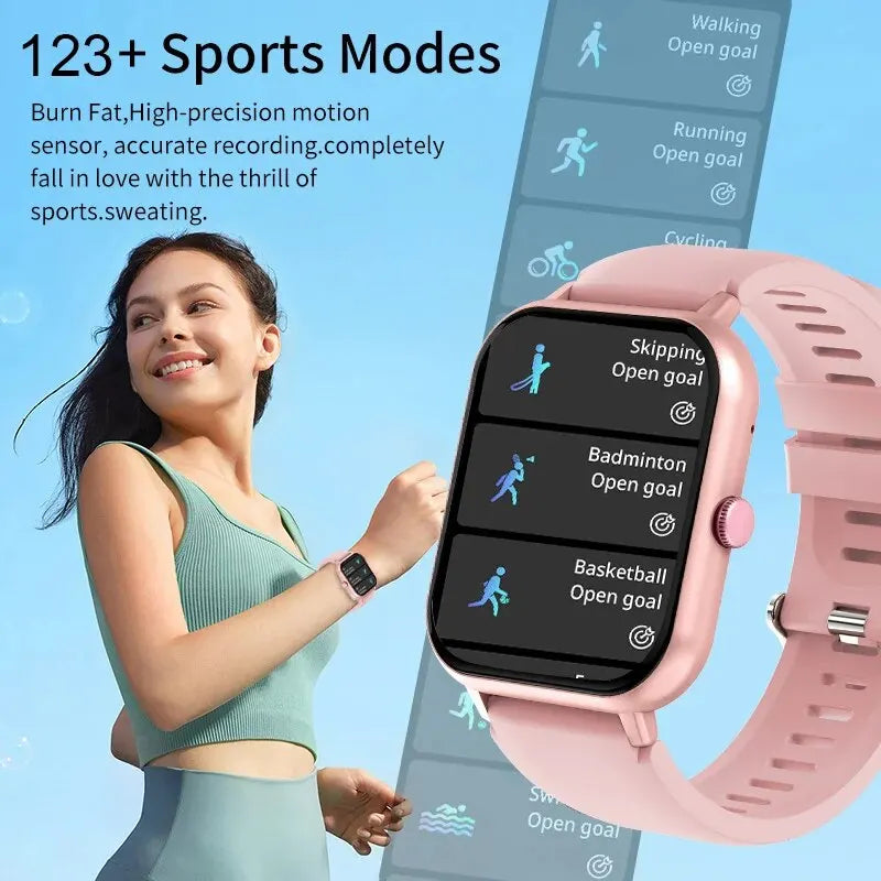 2024 Bluetooth Calling Smart Watch for Men Women Full Touch Screen Sports Fitness Watch Man Smart Watches Women Smartwatch