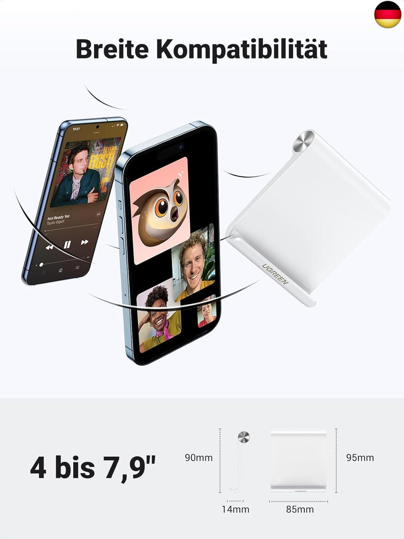 UGREEN Handy Ständer Tisch Handy Halter Handyhalterung Tisch Aufsteller