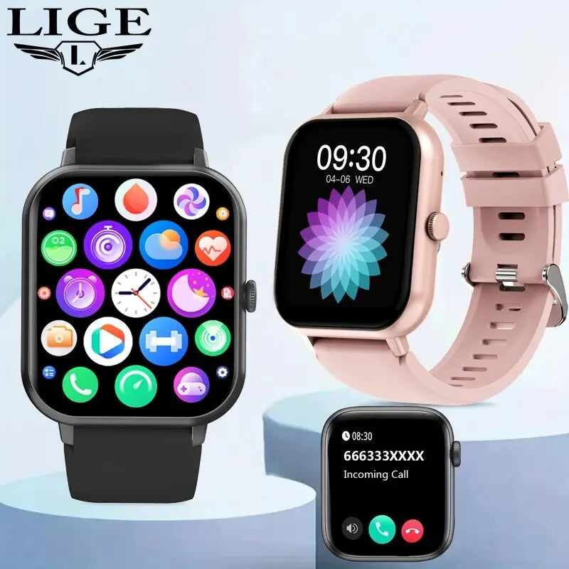 2024 Bluetooth Calling Smart Watch for Men Women Full Touch Screen Sports Fitness Watch Man Smart Watches Women Smartwatch