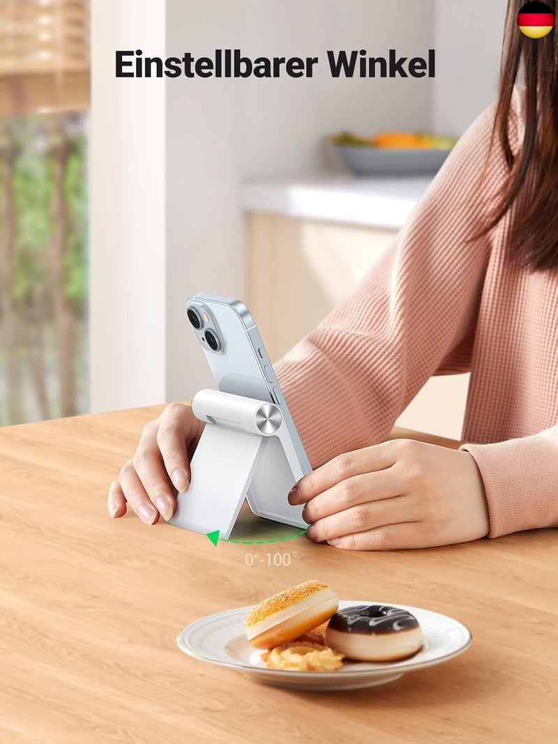 UGREEN Handy Ständer Tisch Handy Halter Handyhalterung Tisch Aufsteller