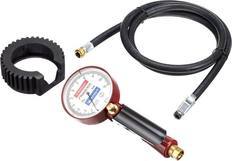, Professioneller Reifendruckmesser, Genehmigt Von Michelin, 0,7-11 BAR, Manometer, Schlauch Mit Einem Durchmesser Von 80 Mm Und Einer Länge Von 1,5 M