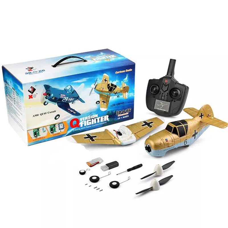 A220 A210 A260 2.4G 4Ch 6G/3D Stunt Plane Six Axis RC Fighter RC Airplane Electric Glider Unmanned Aircraft Outdoor Toy