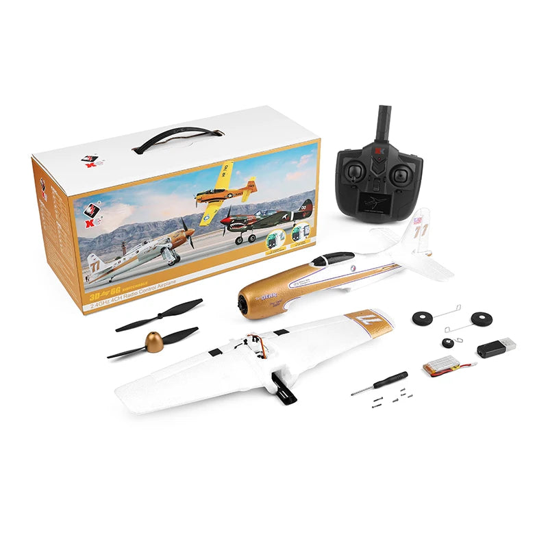 A220 A210 A260 2.4G 4Ch 6G/3D Stunt Plane Six Axis RC Fighter RC Airplane Electric Glider Unmanned Aircraft Outdoor Toy