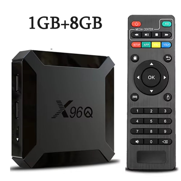 Hot Q Android 10.0 Fast Smart TV BOX 2GB 16GB Allwinner H313 Quad Core 4K VS  Mini Set Top Box Fast Shipping