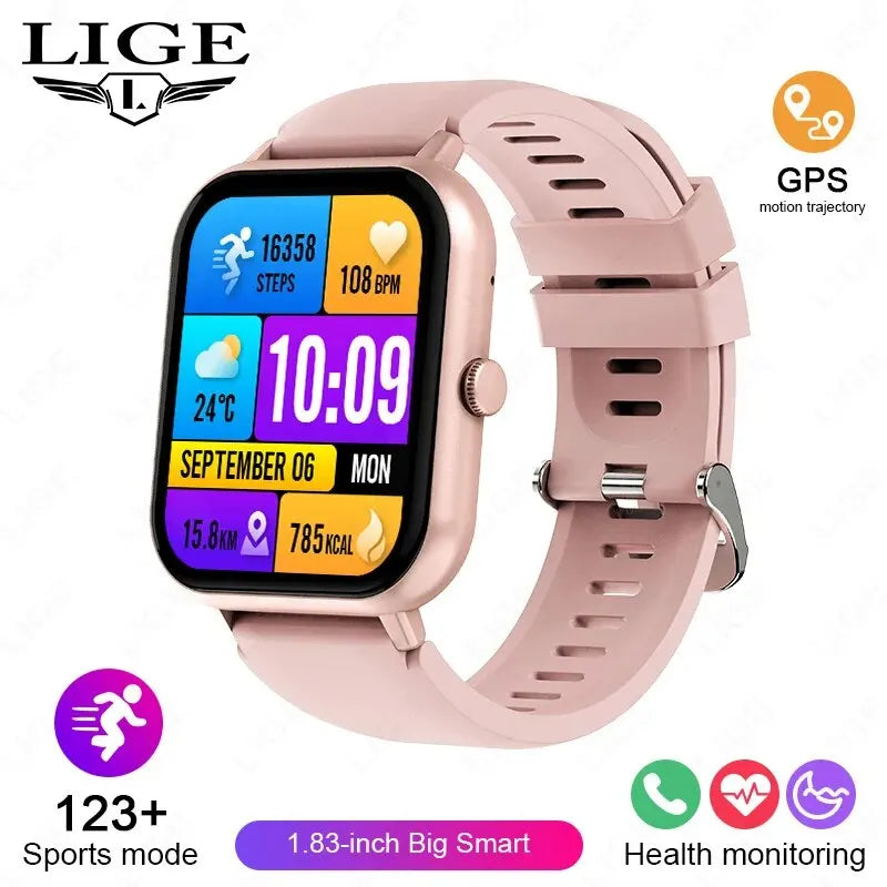 2024 Bluetooth Calling Smart Watch for Men Women Full Touch Screen Sports Fitness Watch Man Smart Watches Women Smartwatch