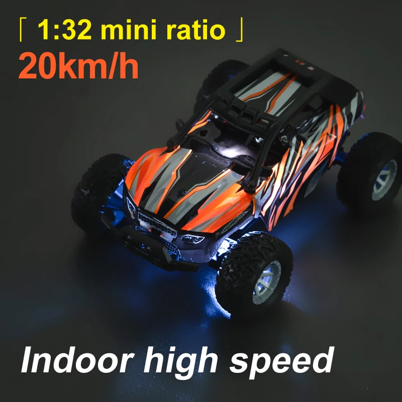 1:32 Mini RC Car Remote Control Cars 20Km/H Off-Road High Speed Racing Indoor Drift Acceleration Children'S Electric Toy Crawler