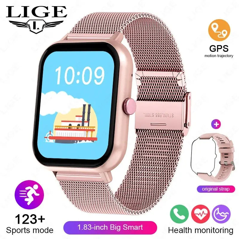 2024 Bluetooth Calling Smart Watch for Men Women Full Touch Screen Sports Fitness Watch Man Smart Watches Women Smartwatch