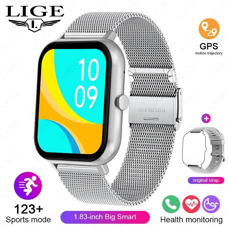 2024 Bluetooth Calling Smart Watch for Men Women Full Touch Screen Sports Fitness Watch Man Smart Watches Women Smartwatch