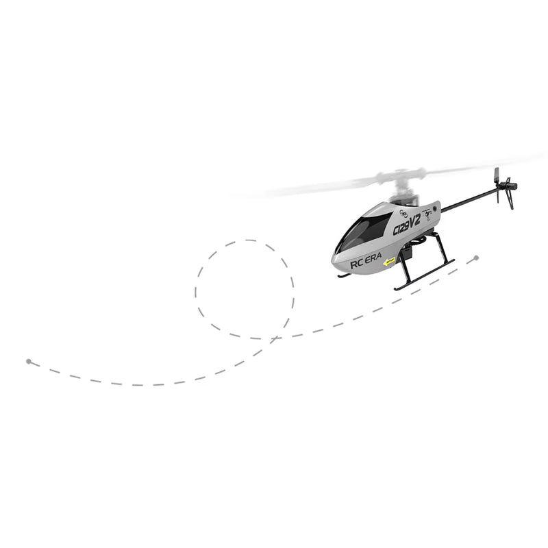 C129V2 RTF RC Helicopter 2.4Ghz 6-Axis Gyroscope One Click 3D Flip Remote Control Aircraft Hobby Toys