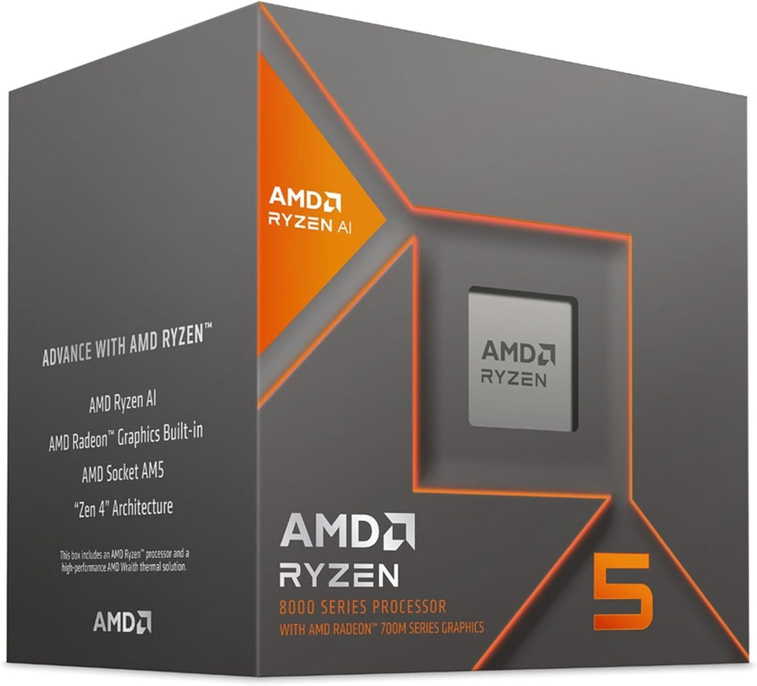 AMD Ryzen 5 8600G Processor (Zen 4) 6-Core 4.3GHz AM5 65W CPU 100-100001237BOX - Image 5