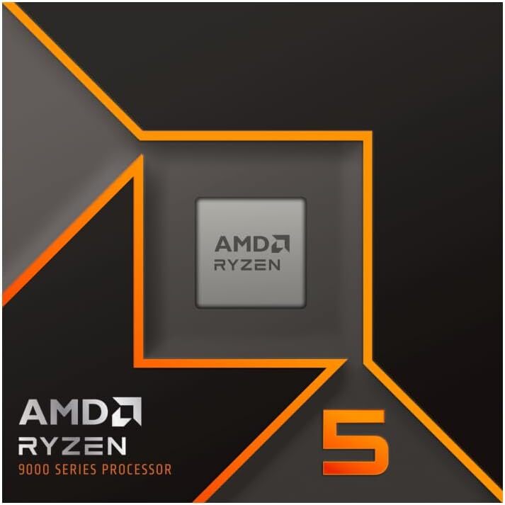 AMD Ryzen 5 9600X Processor (Zen 5) 6-Core 3.9GHz AM5 65W CPU 100-100001405WOF - Image 2